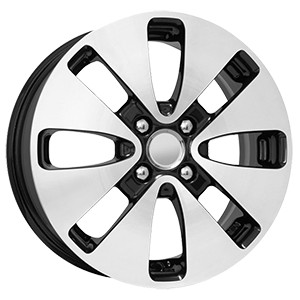 KC582 Kia Rio алмаз черный